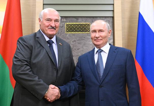 Nowo-Ogarjowo, Wladimir Putin empfängt Alexander Lukaschenko