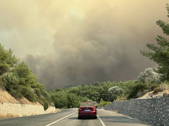 Türkei, Waldbrände in Antalya