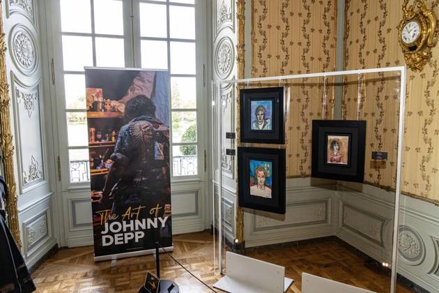 Arts, Ausstellung The Art of Johnny Depp im Schloss Benrath in Düsseldorf