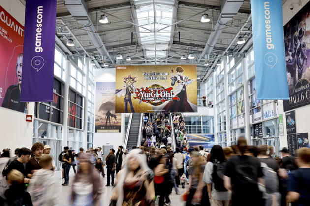 North Rhine-Westphalia, the gamescom video game fair in Cologne