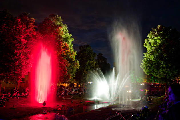 Hessen, Lichterfest in Bad Salzschlirf
