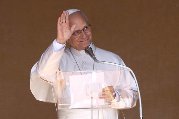 Italy: Pope Leo XIV recites the Angelus at Castel Gandolfo
