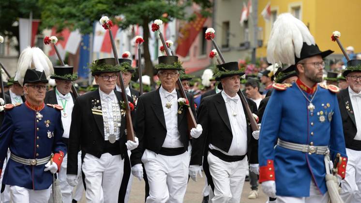 NRW, Bürgerschützenfest in Neuss