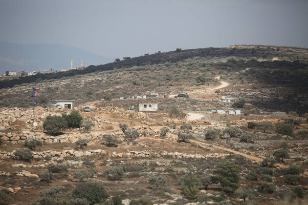 Nahostkonflikt, Israelischer Siedleraußenposten südlich von Nablus