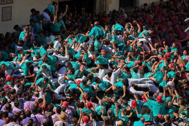 Spain, Castells – Human pyramids in Barcelona