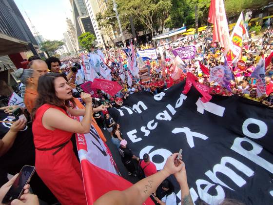 Brazil: Rally against the six-day working week in São Paulo