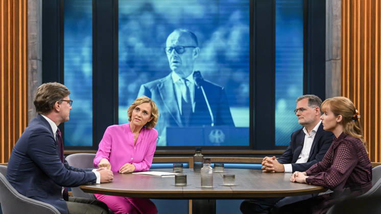 ARD talk show hosted by Caren Miosga