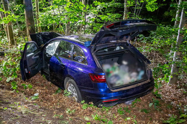 Saxony, road traffic accident near Hennersdorf