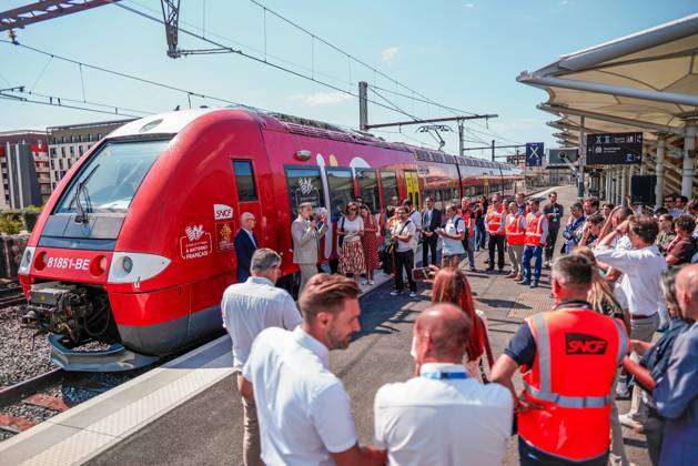 France: First battery-powered train inaugurated in Nîmes