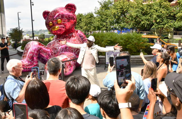 Celebrity: Seal attends Brendan Murphy’s ‘Love Matters Everywhere: The Loehr Bear’ in New York