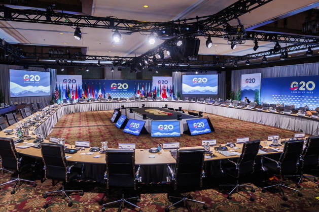 Treffen der G20-Finanzminister und Notenbankgouverneure in Asheville