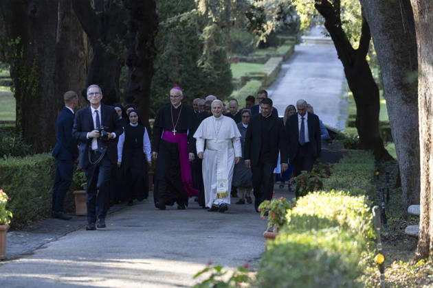 Italy: Pope Leo XIV celebrates Mass at Castel Gandolfo