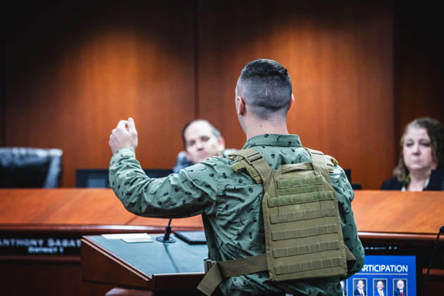 USA, Jake Lang in Florida vor Gericht
