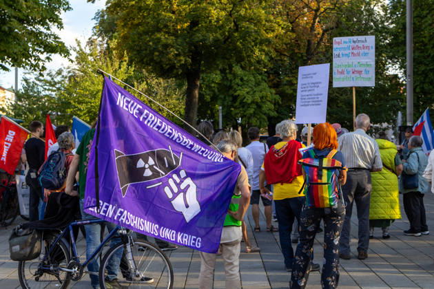 Bayern, Friedensdemonstration in Augsburg