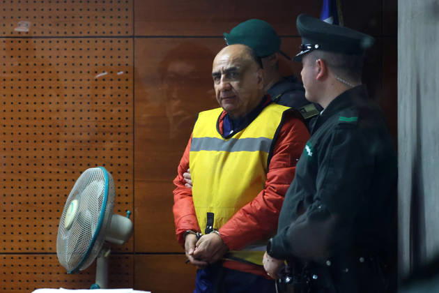 Chile, Juan Flores Valenzuela alias El Indio Juan in Santiago vor Gericht
