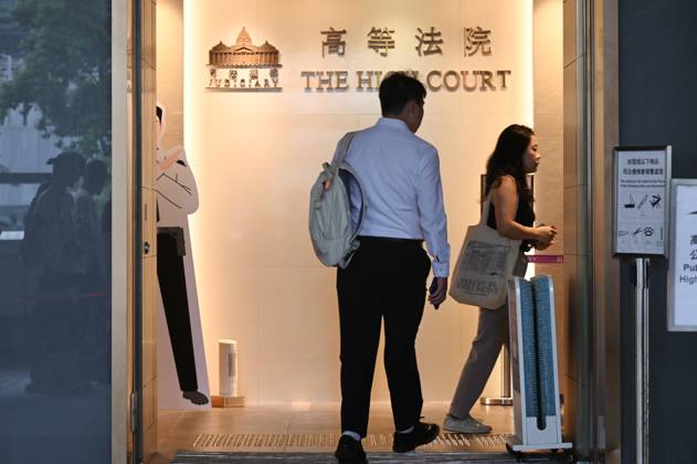 Hong Kong: Activist Joshua Wong in court – verdict in the national security trial, Hong Kong