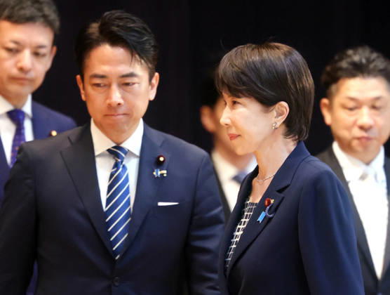 Japan: Sanae Takaichi delivers a speech at the Ministry of Defence in Tokyo