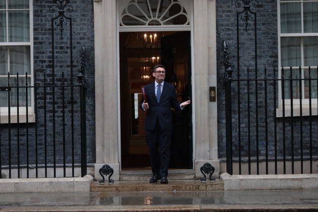 United Kingdom: Prime Minister Andy Burnham outside 10 Downing Street in London