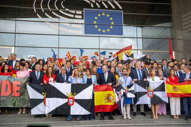 Belgium: Protest against migrants on Ceuta Day in Brussels