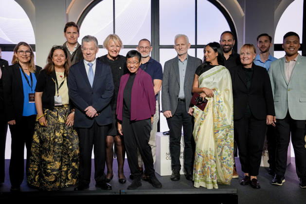 Norwegen, Friedenskonferenz im Nobel Peace Center in Oslo