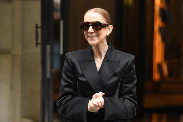 Celebrity: Celine Dion in Paris