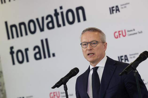 Berlin, IFA – International Radio Exhibition, opening tour by Karsten Wildberger, Franziska Giffey and Stefan Evers