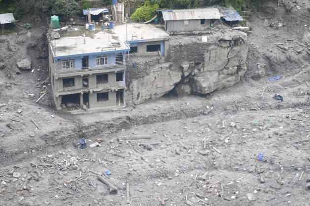 Nepal, Eindrücke nach Sturzflut