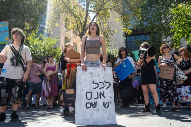 Israel, SlutWalk gegen geschlechtsspezifische Gewalt in Jerusalem