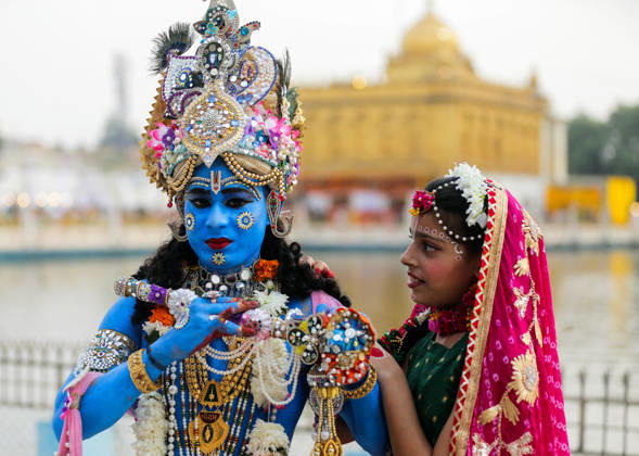 Indien, Krishna Janmashtami Festival