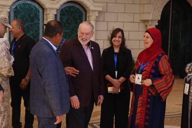 West Bank, visit by US Ambassador Mike Huckabee