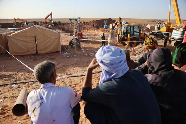 Algeria: Rescue operation for a boy who fell into a well in Ghassoul