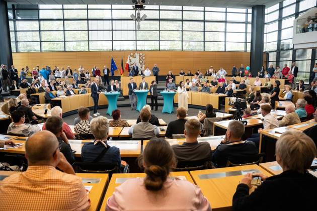 Thüringen, Tag der offenen Tür im Landtag in Erfurt