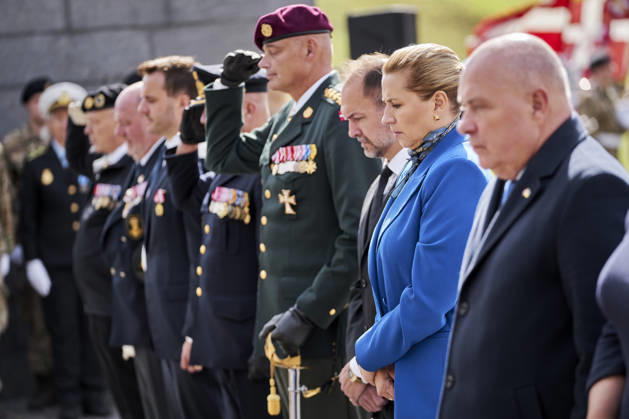 Denmark: Celebrations in honour of soldiers on Flag Day in Copenhagen