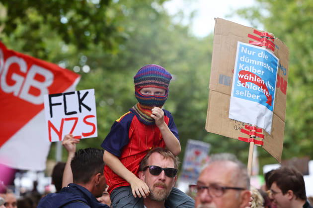 Sachsen-Anhalt, Demokratiefestival gegen Rechtsextremismus und die AfD in Magdeburg