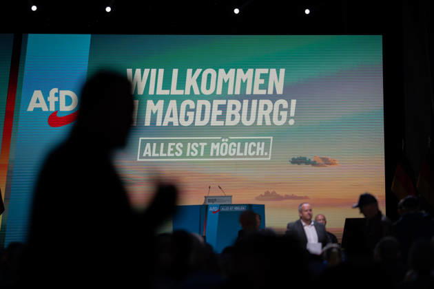 Saxony-Anhalt, AfD’s closing campaign rally in Magdeburg