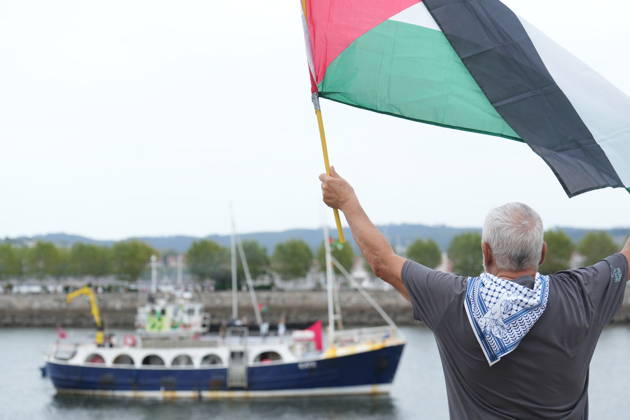 Spanien, Freedom Flotilla, Zwischenstopp in Portugalete