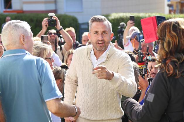 Landtagswahl in Sachsen-Anhalt, Ulrich Siegmund Stimmabgabe in Tangermünde