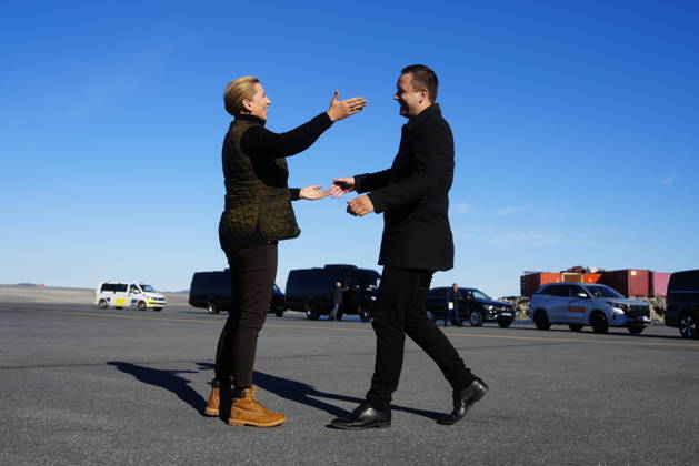 Grönland, Ursula von der Leyen und Mette Frederiksen zu Besuch in Nuuk