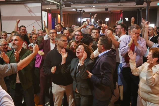 Landtagswahl in Sachsen-Anhalt, BSW Wahlfeier in Magdeburg