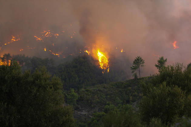 Türkei, Waldbrand in Antalya