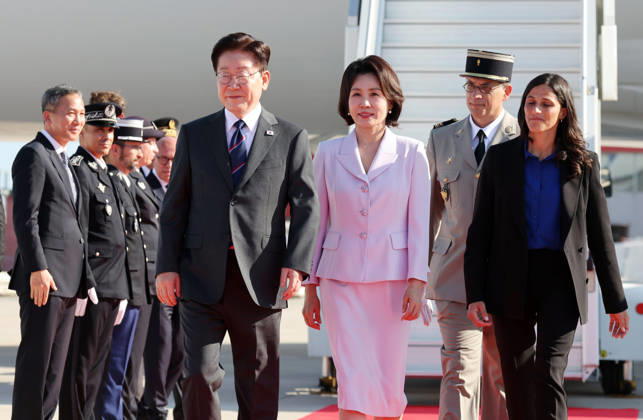 Nice: Lee Jae Myung visits France