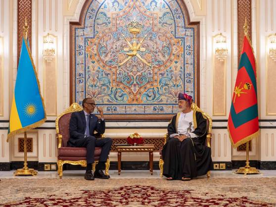 Oman, Gespräche zwischen Sultan von Oman und Präsident von Ruanda