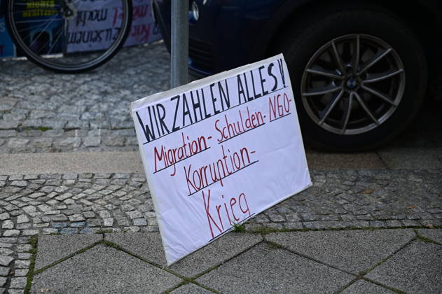 Sachsen, Montagsdemo in Görlitz