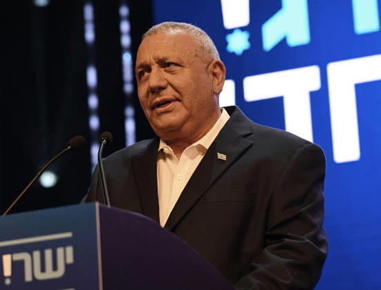 Parliamentary elections in Israel, opposition candidate Gadi Eisenkot, archive footage