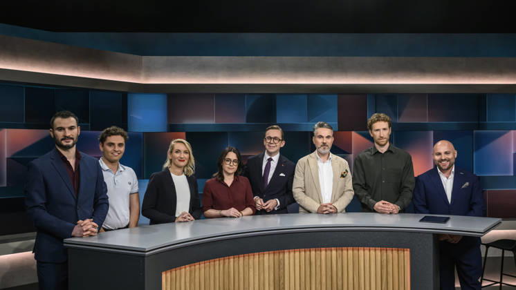 TV, ARD talk show *Hart aber fair* in Berlin
