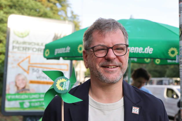 Berlin, Bündnis 90 Die Grünen Wahlkampfveranstaltung mit Werner Graf
