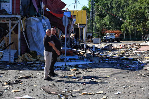 Ukraine-Krieg, Schäden durch russische Angriffe auf Odessa