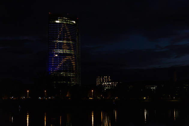 NRW, Posttower in Bonn anlässlich 60 Jahre Star Trek