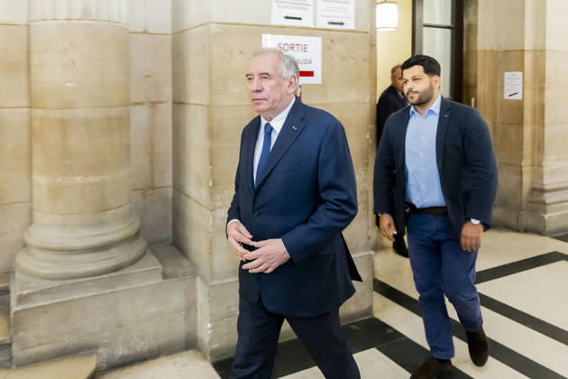 France: François Bayrou back in court in Paris on charges of aiding and abetting the misappropriation of public funds
