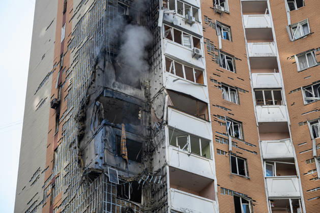 War in Ukraine: damage caused by Russian attacks on Kyiv